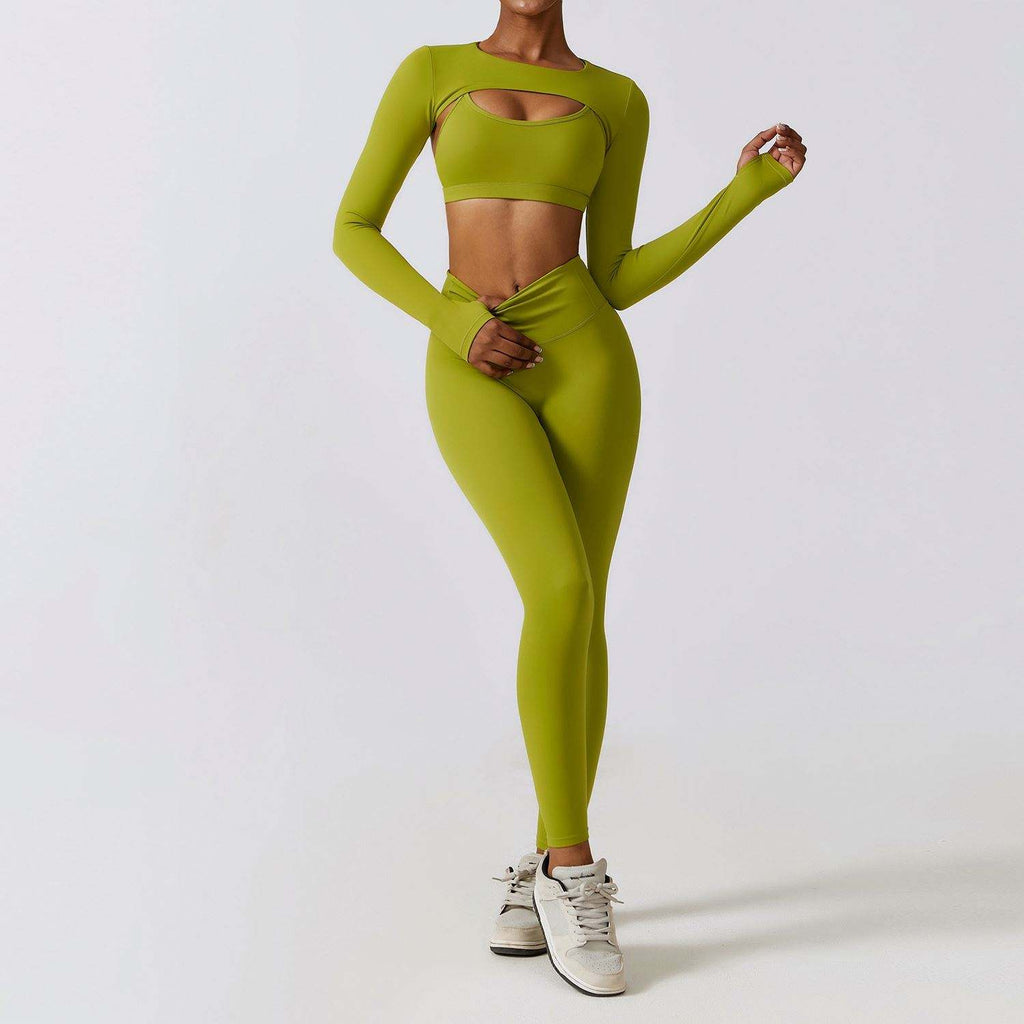Yoga Leggings and Bra Sets