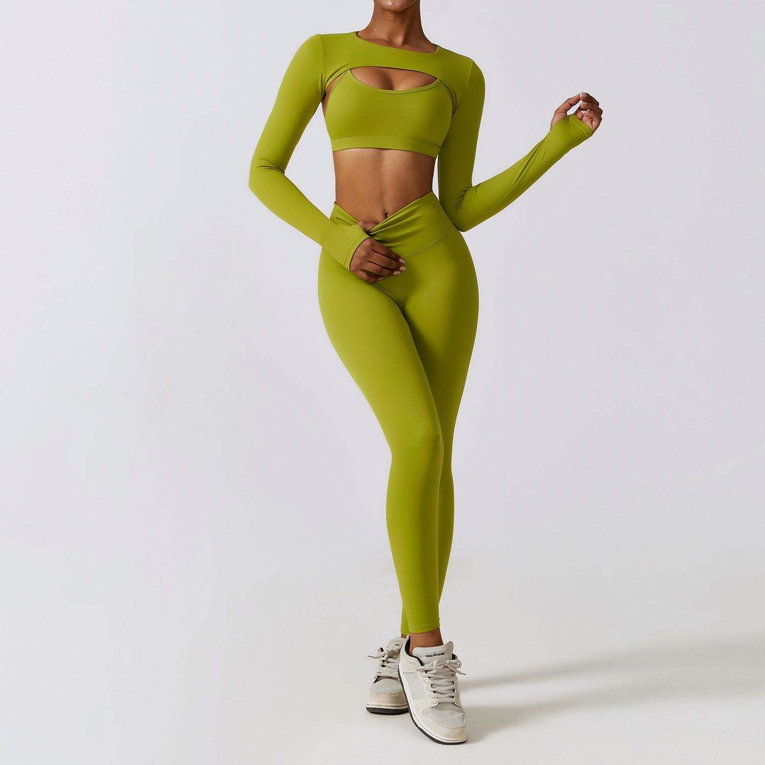 Yoga Leggings and Bra Sets
