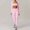 Elegant Women’s Yoga Set with Smooth Fit